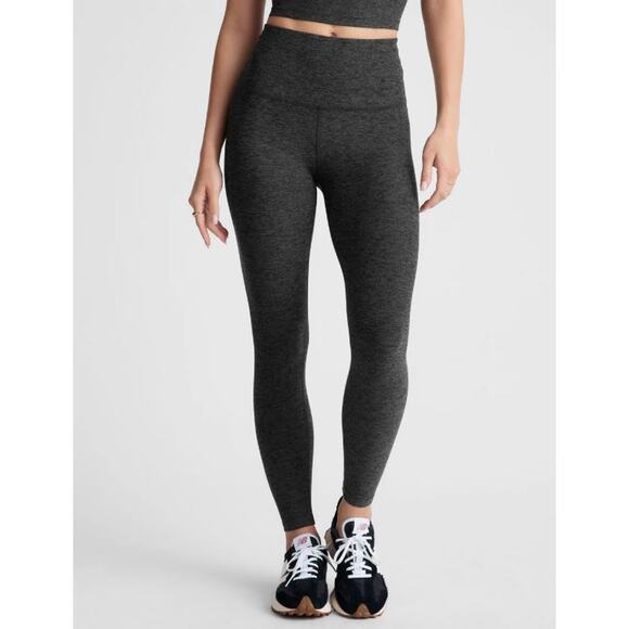 Beyond Yoga Spacedye Caught In The Midi High Waisted Legging Charcoal Sze Medium - Picture 1 of 9
